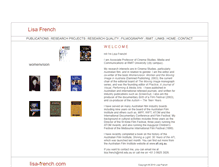 Tablet Screenshot of lisafrench.info